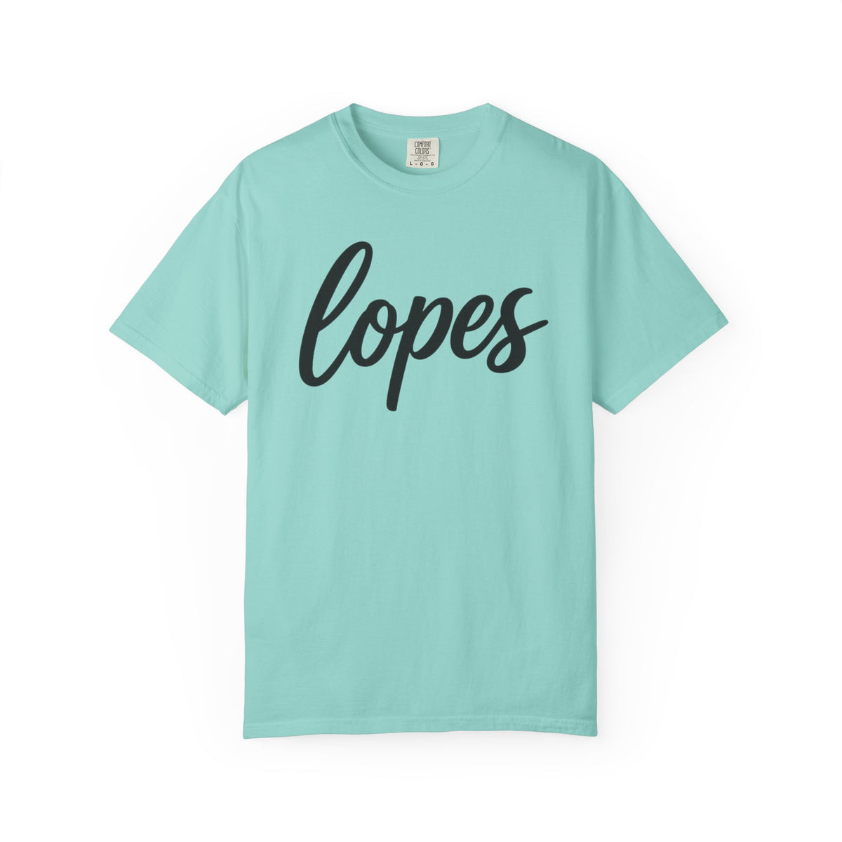 Lopes Script Tee — Personalized Name Graphic T-Shirt