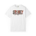 Spooky Season T-Shirt — Halloween Graphic Tee with Leopard & Pumpkin Print