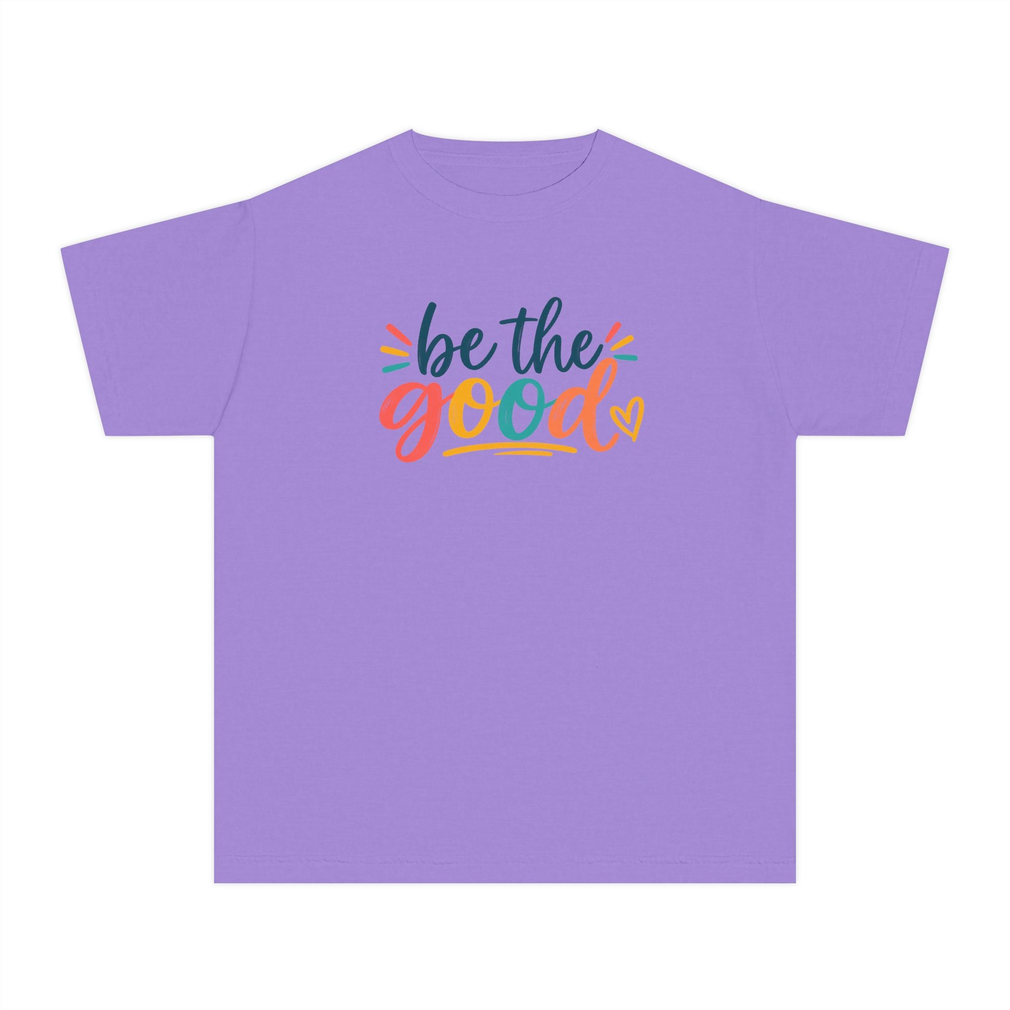 Be The Good Youth T-Shirt — Colorful Inspirational Kids Tee