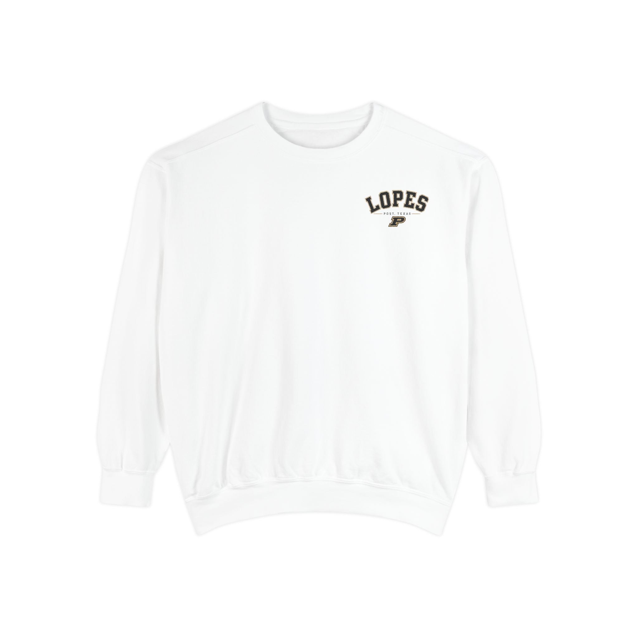 Antelopes Bold Gold Sweatshirt — 'Lopes Crewneck Pullover'