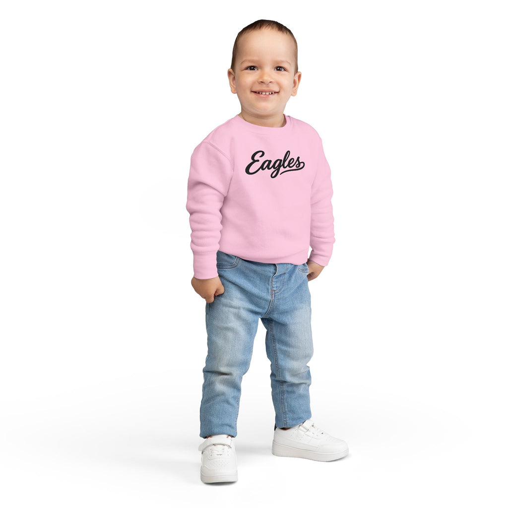 Eagles Toddler Sweatshirt – Retro Script Kids Crewneck