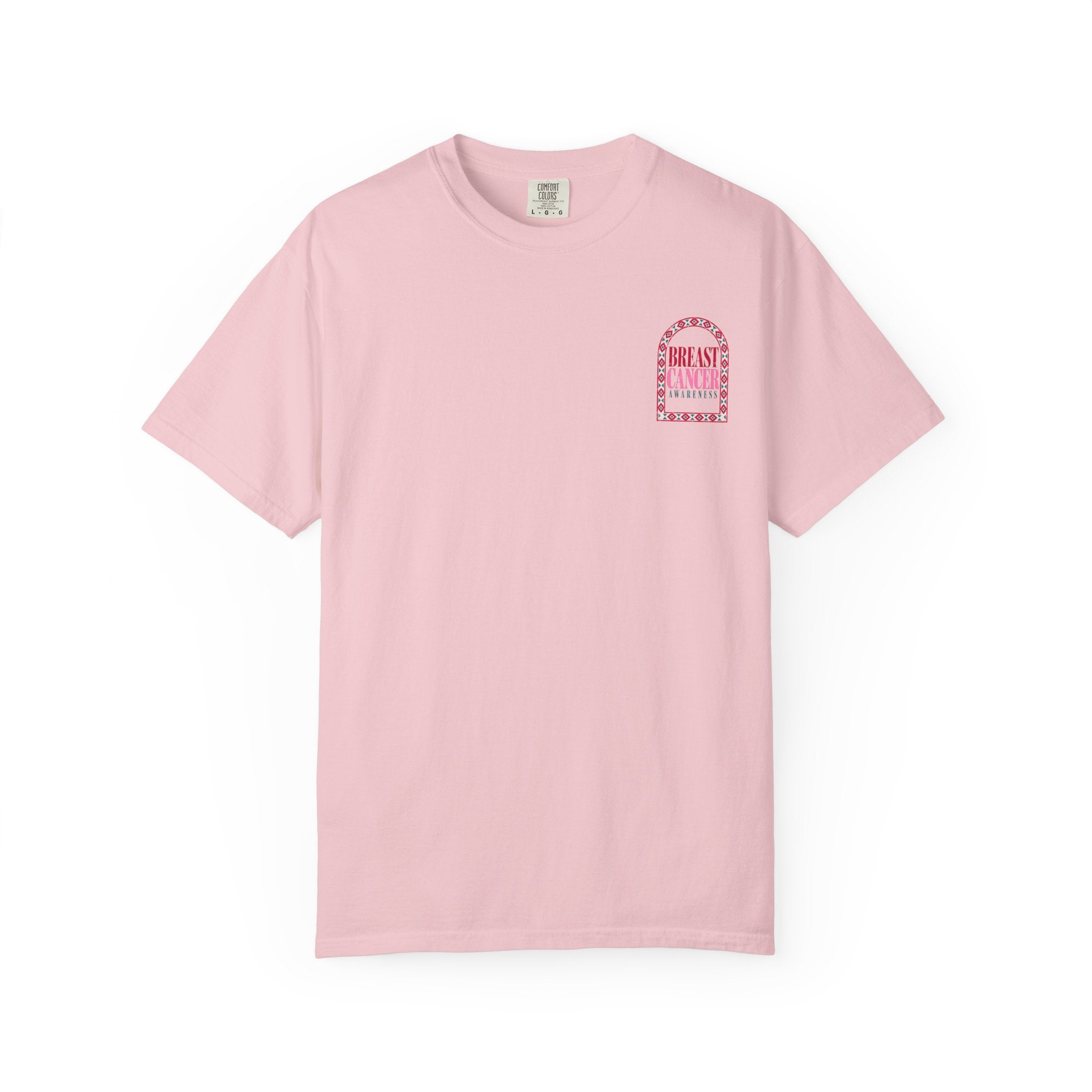 Breast Cancer Awareness T-Shirt — Pink Arch Design