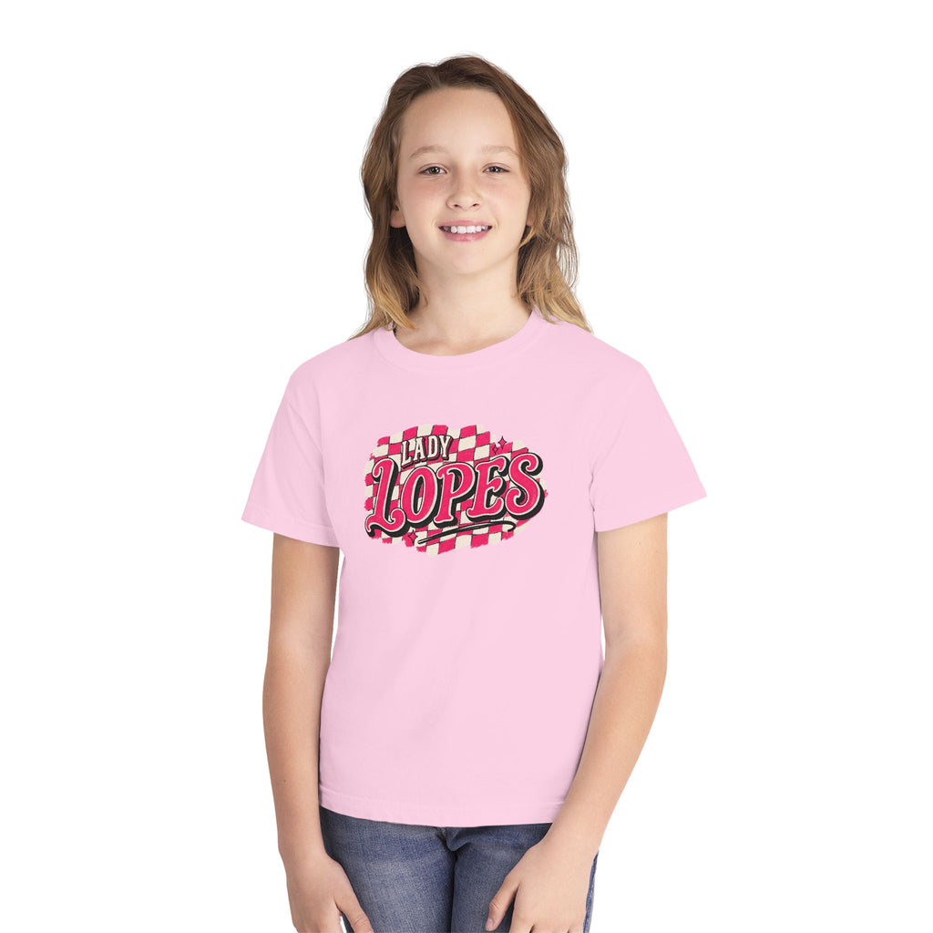 Youth "Lady Lopes" Checker Graphic Tee