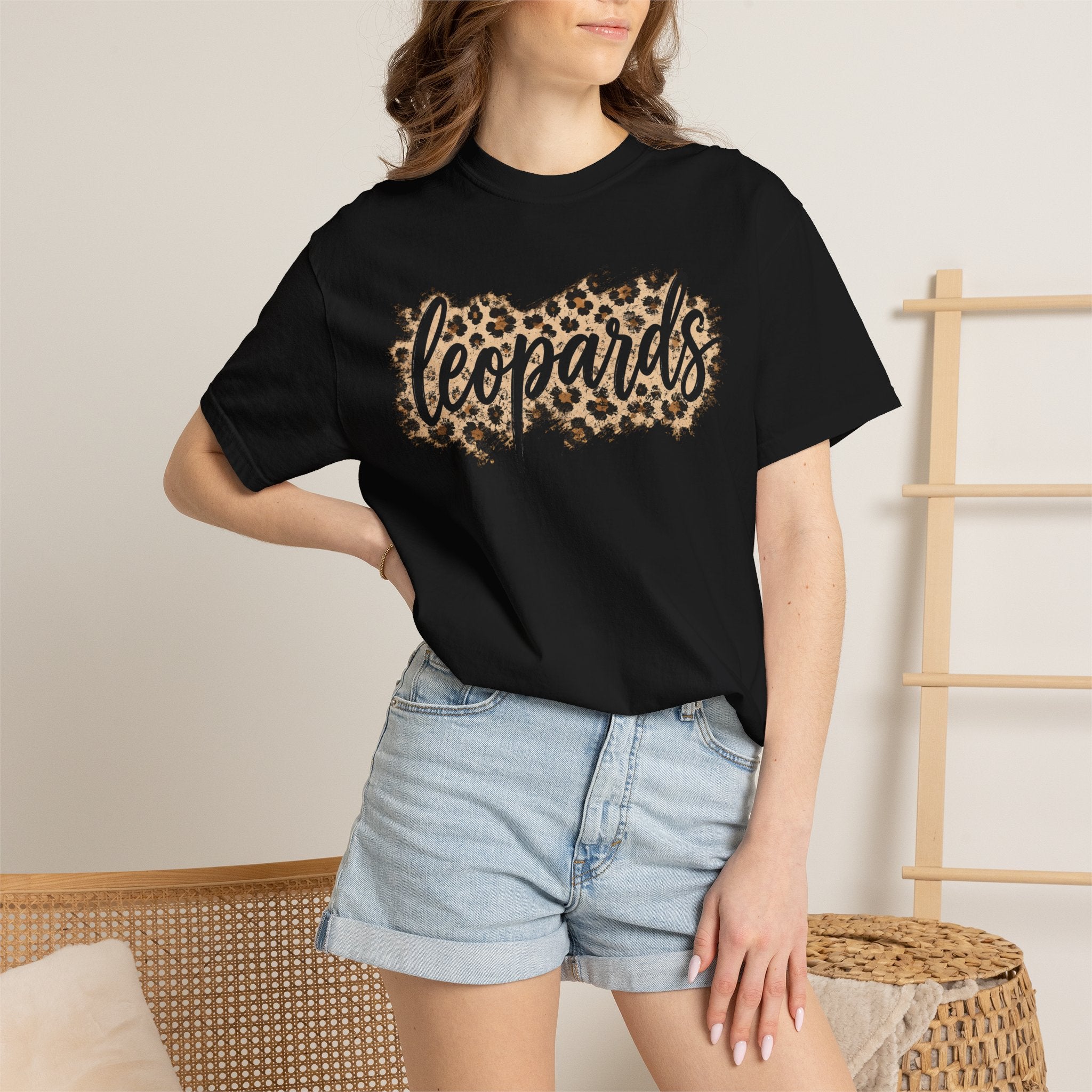Leopards Leopard Print Graphic T-Shirt