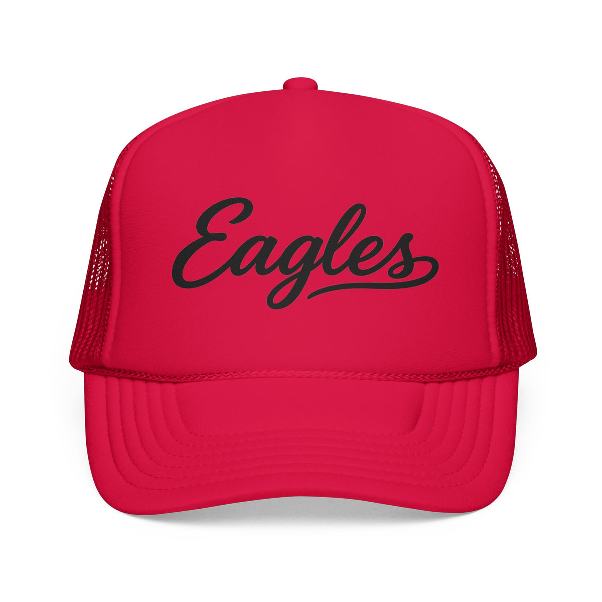 Eagles Script Foam Trucker Hat