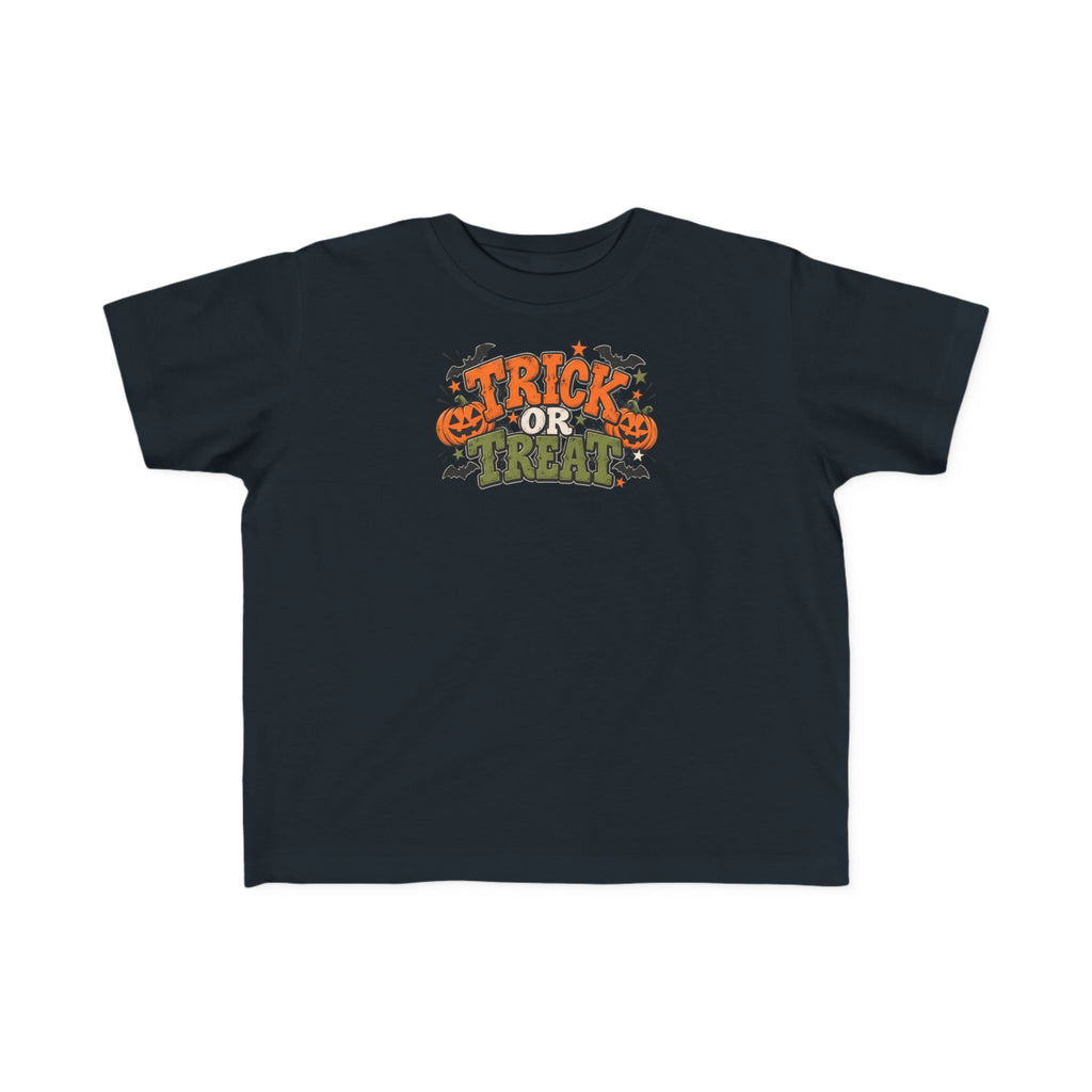 Toddler T-Shirt - 'Trick or Treat' Halloween Pumpkin Tee