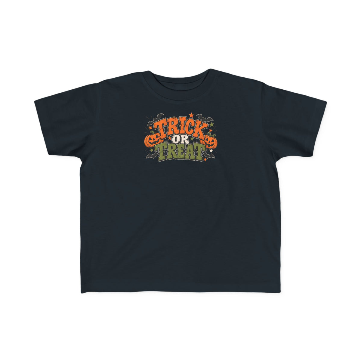 Toddler T-Shirt - 'Trick or Treat' Halloween Pumpkin Tee