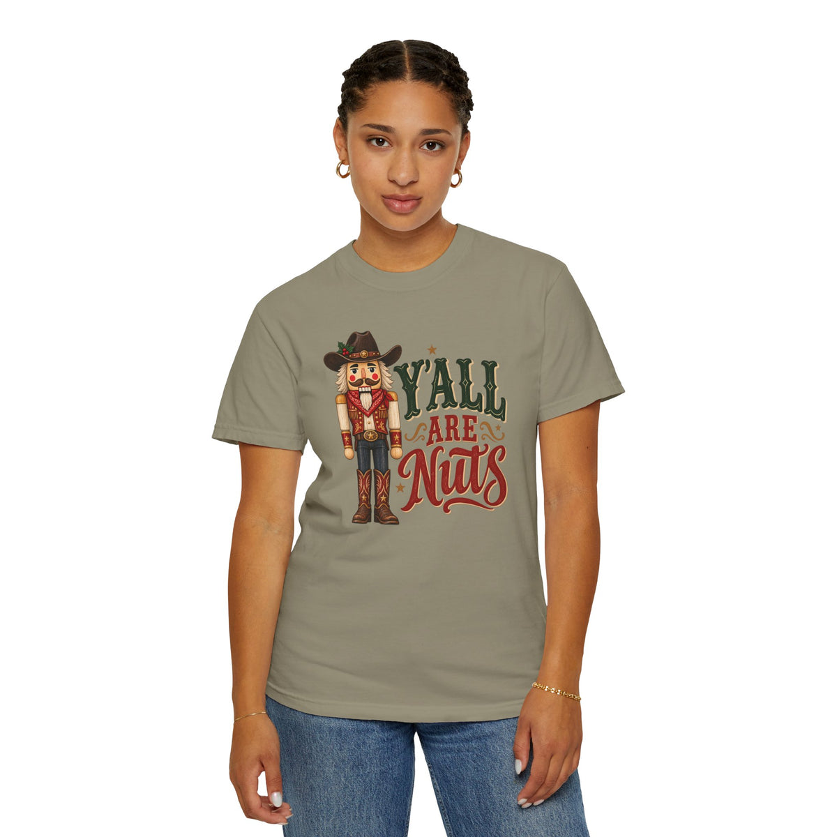 Y’all Are Nuts Nutcracker Graphic T-Shirt