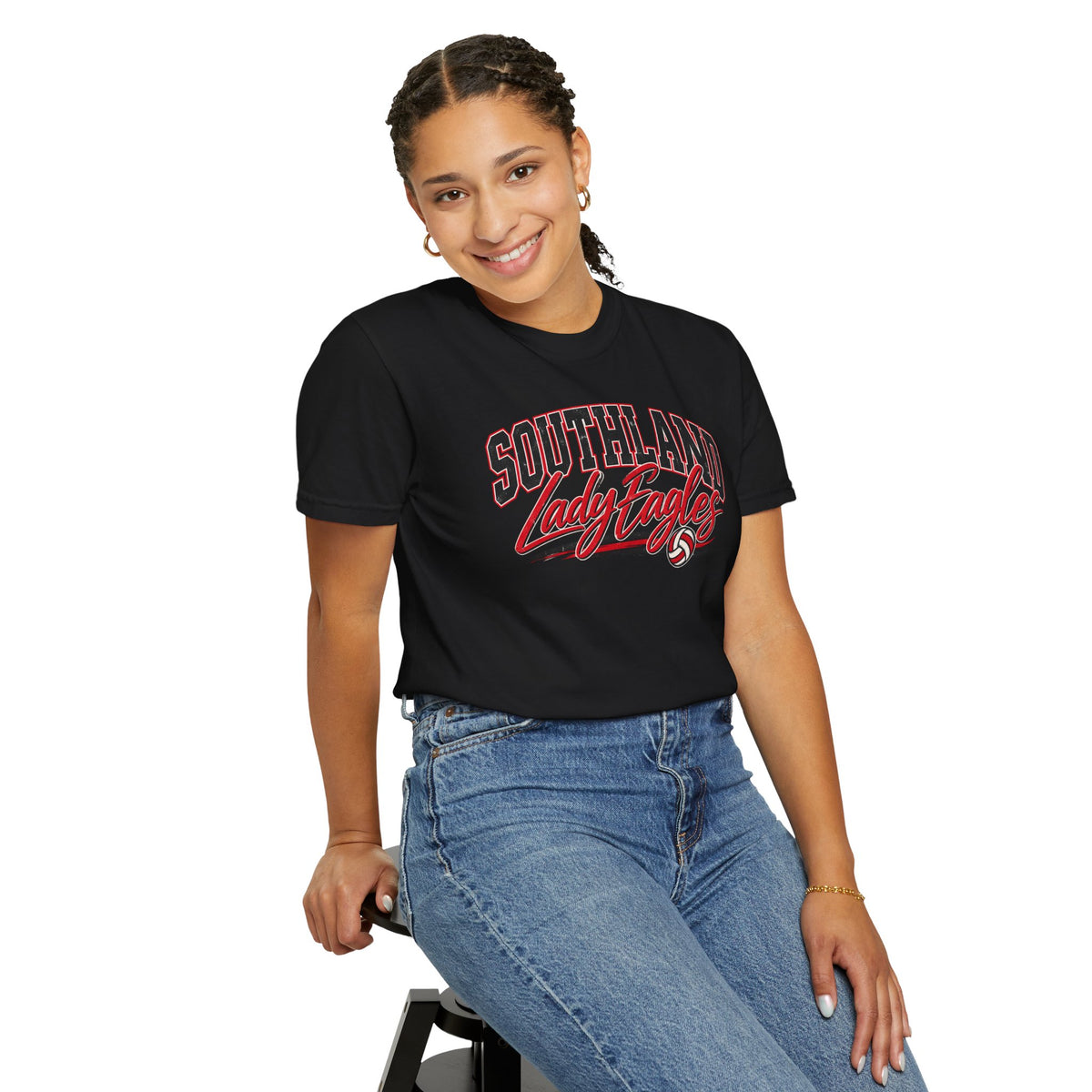 Southland Lady Eagles Volleyball T-Shirt — Team Spirit Game Day Tee