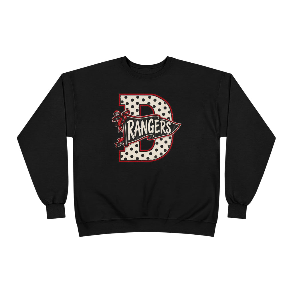 Rangers Polka Dot 'D' Crewneck Sweatshirt