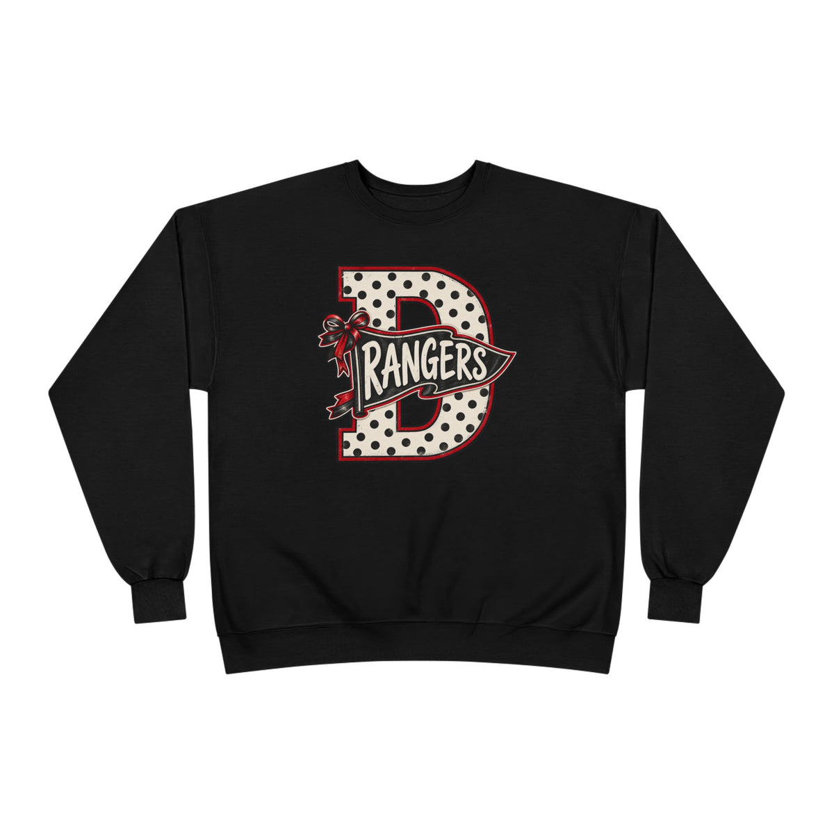 Rangers Polka Dot 'D' Crewneck Sweatshirt