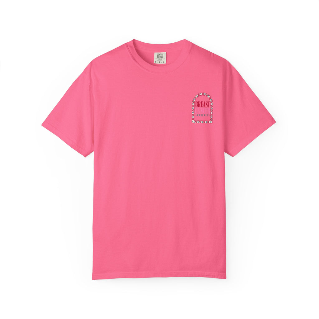Breast Cancer Awareness T-Shirt — Pink Arch Design