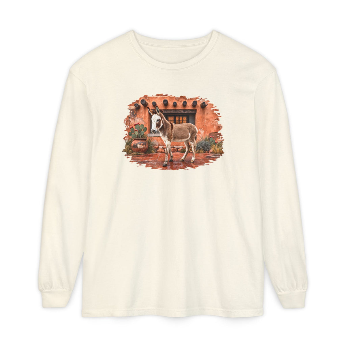 Southwestern Donkey Long Sleeve Tee
