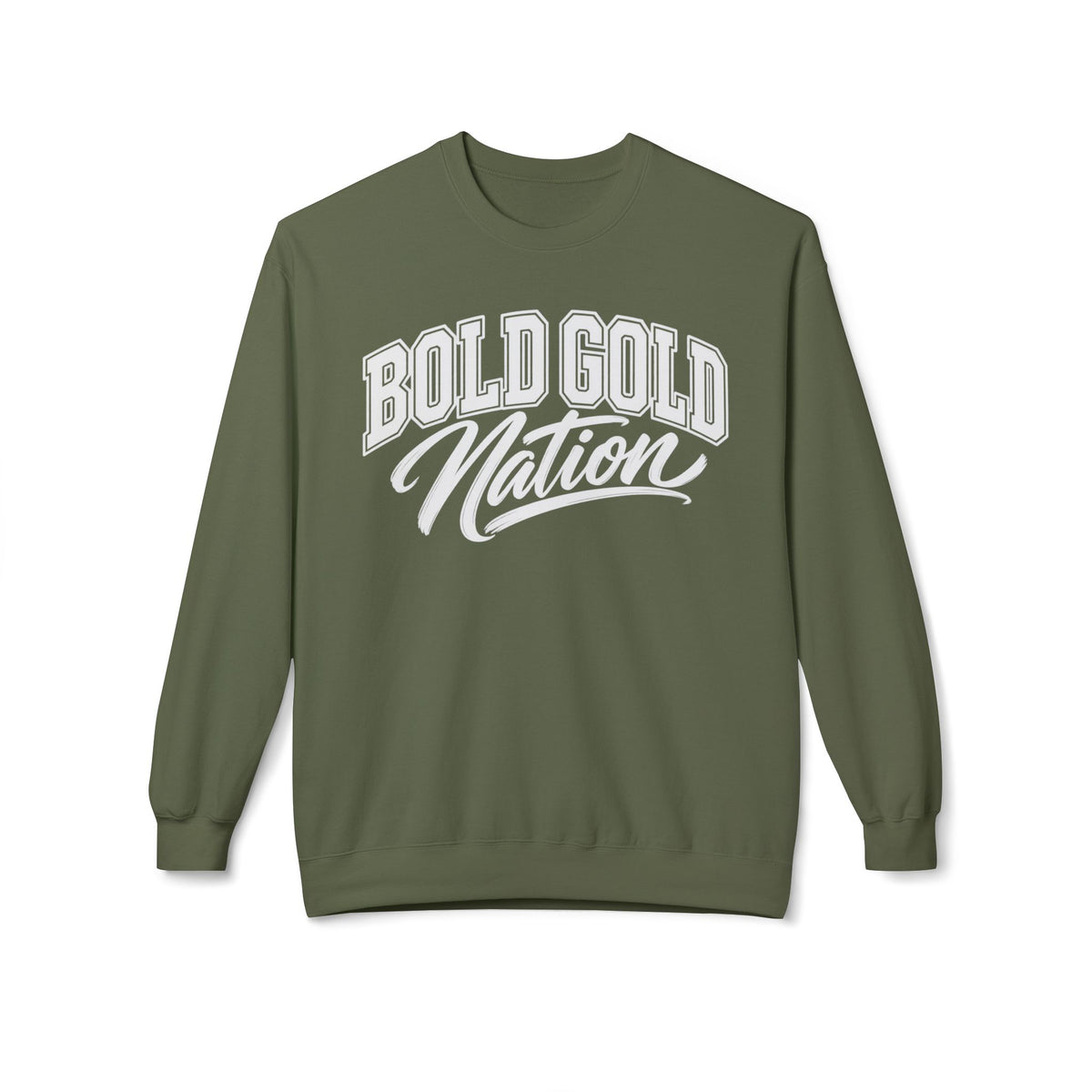 Bold Gold Nation Crewneck Sweatshirt