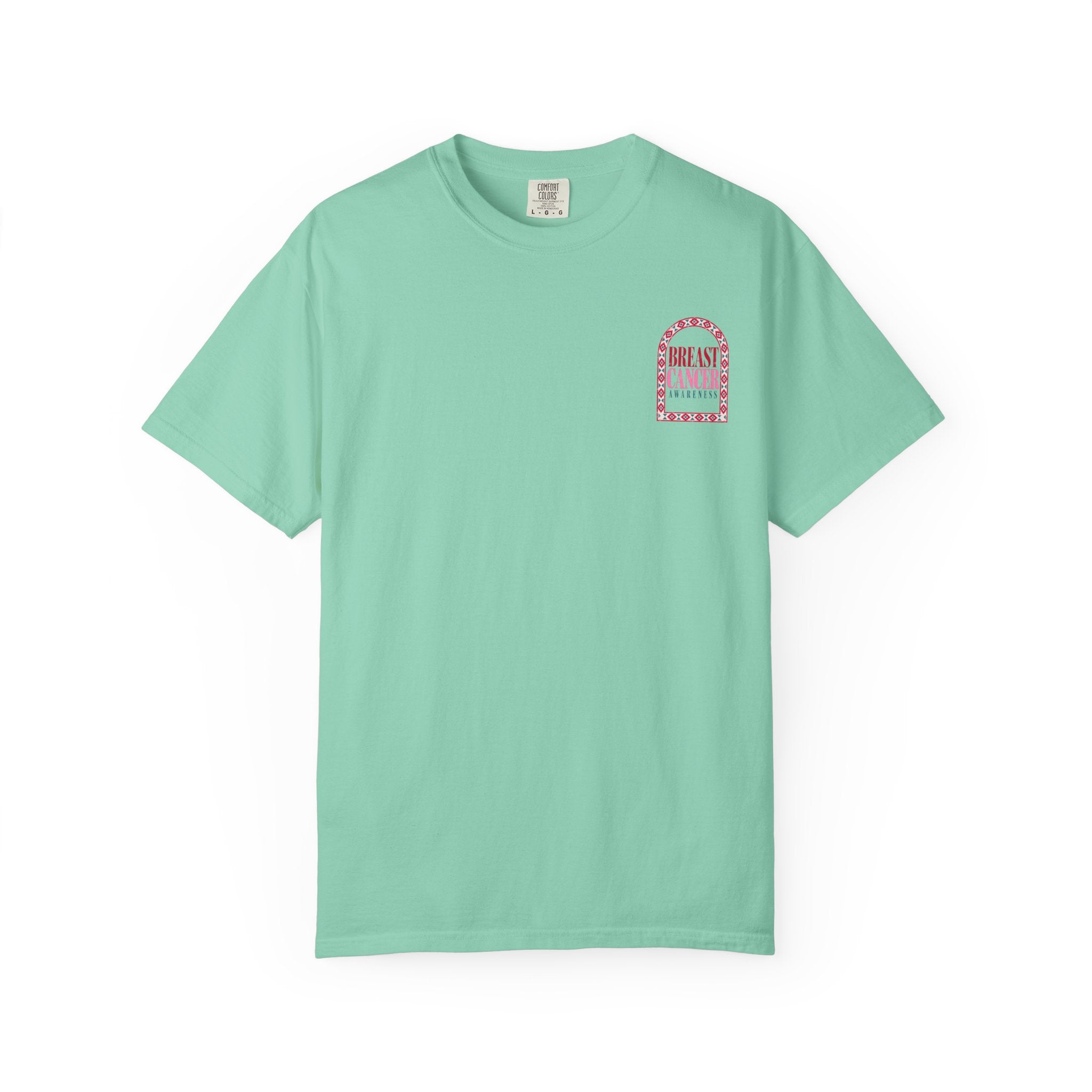 Breast Cancer Awareness T-Shirt — Pink Arch Design