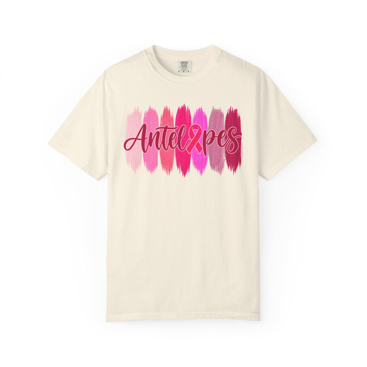Antelopes Pink Brushstroke T-Shirt