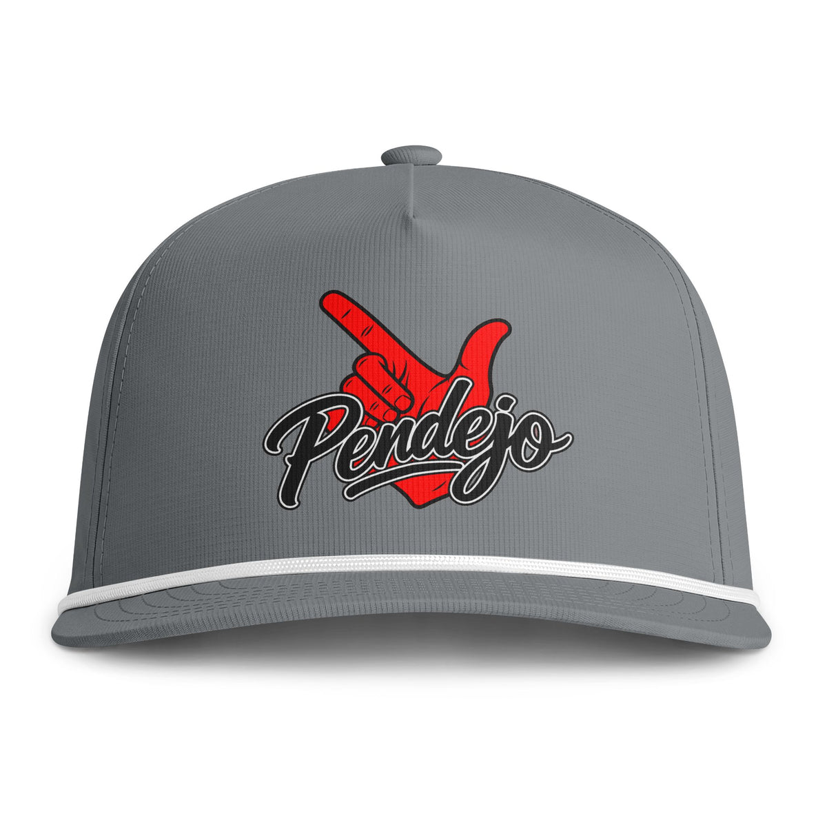 Sunwashed Rope Cap — 'Pendejo' Shaka Embroidered Snapback Hat