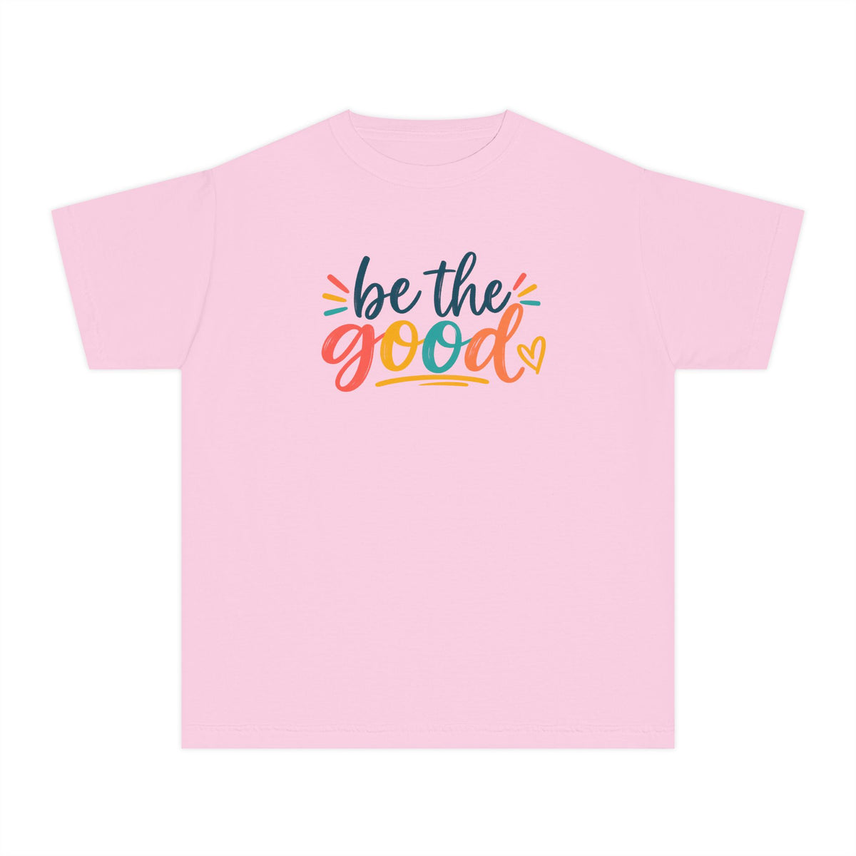 Be The Good Youth T-Shirt — Colorful Inspirational Kids Tee