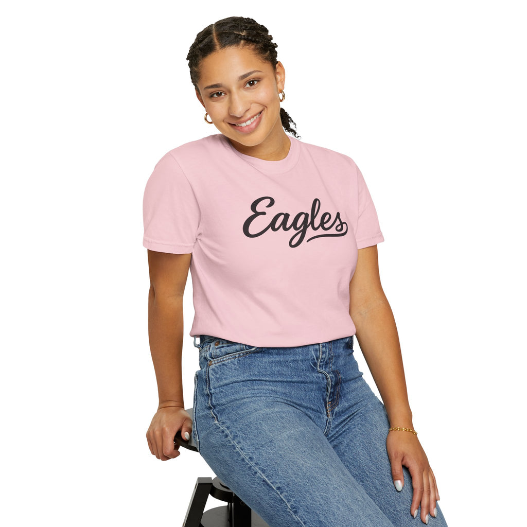Eagles Script Tee — Vintage Athletic Logo T-Shirt