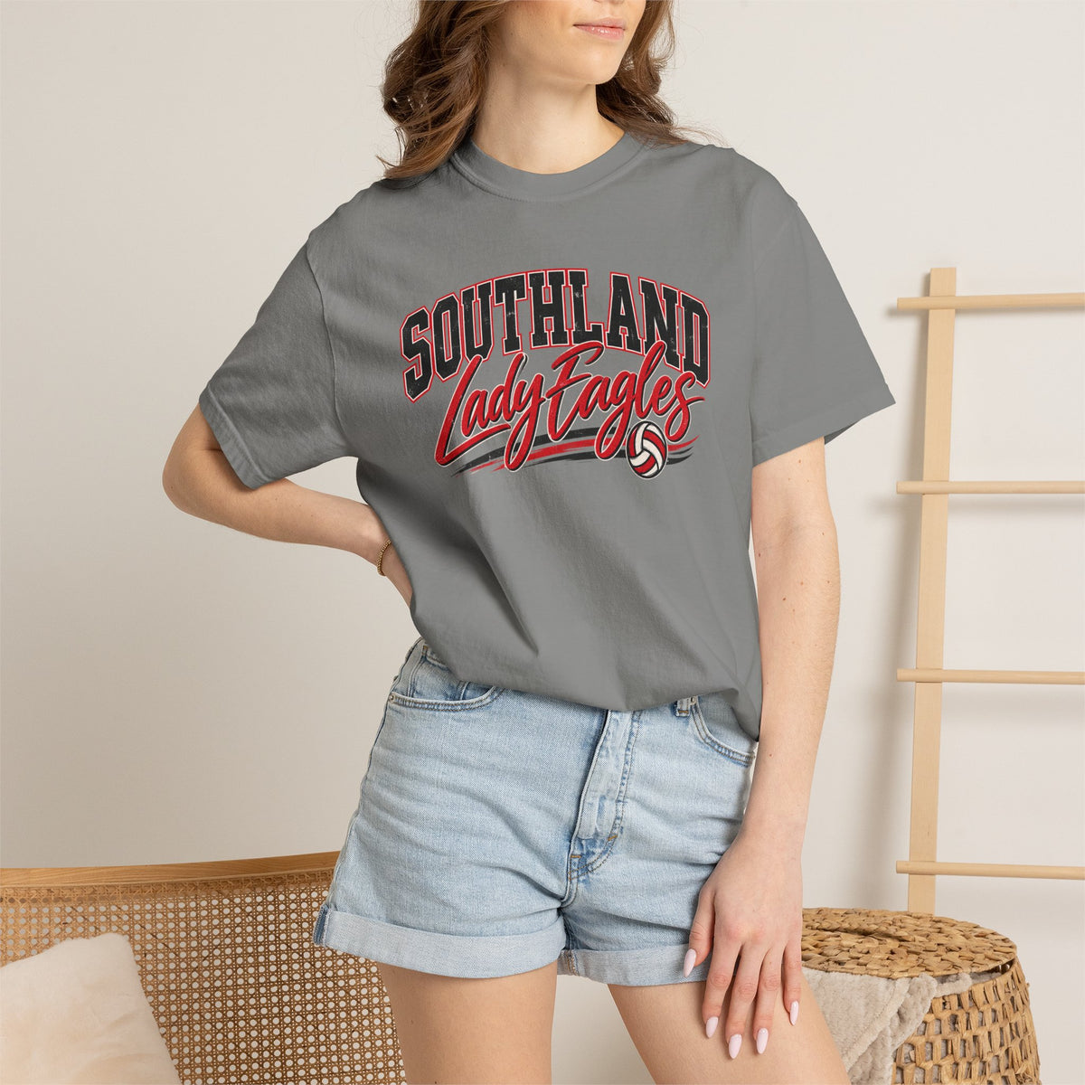 Southland Lady Eagles Volleyball T-Shirt — Team Spirit Game Day Tee