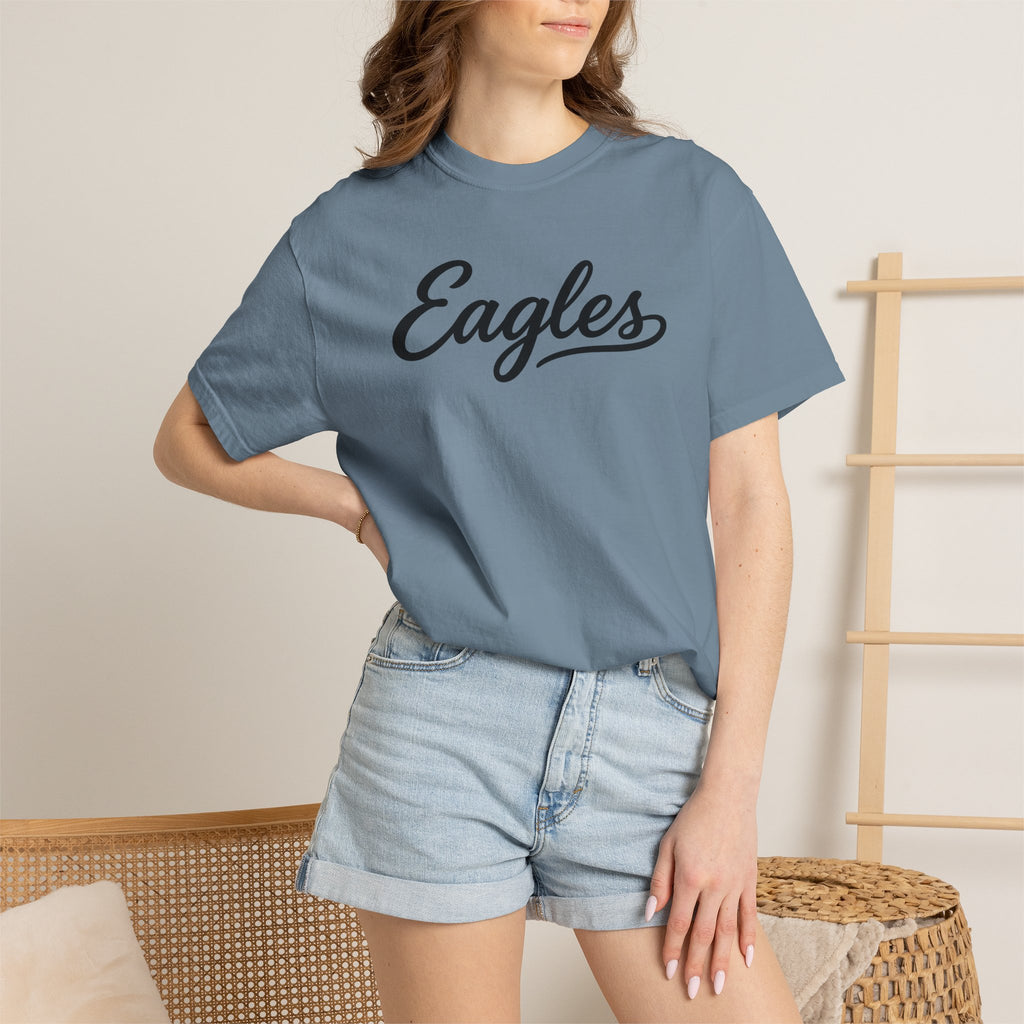 Eagles Script Tee — Vintage Athletic Logo T-Shirt