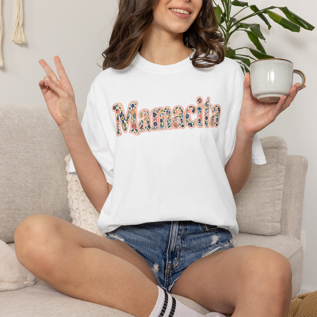 Mamacita Floral Logo T-Shirt