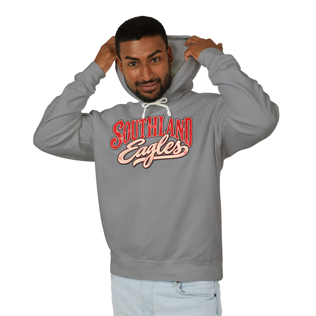 Southland Eagles Hoodie – Vintage Collegiate Lightweight Hooded Sweatshirt