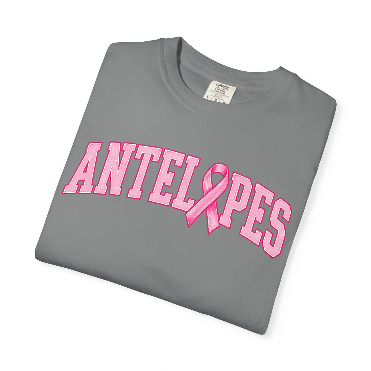 Antelopes Pink Ribbon T-Shirt — Breast Cancer Awareness Tee