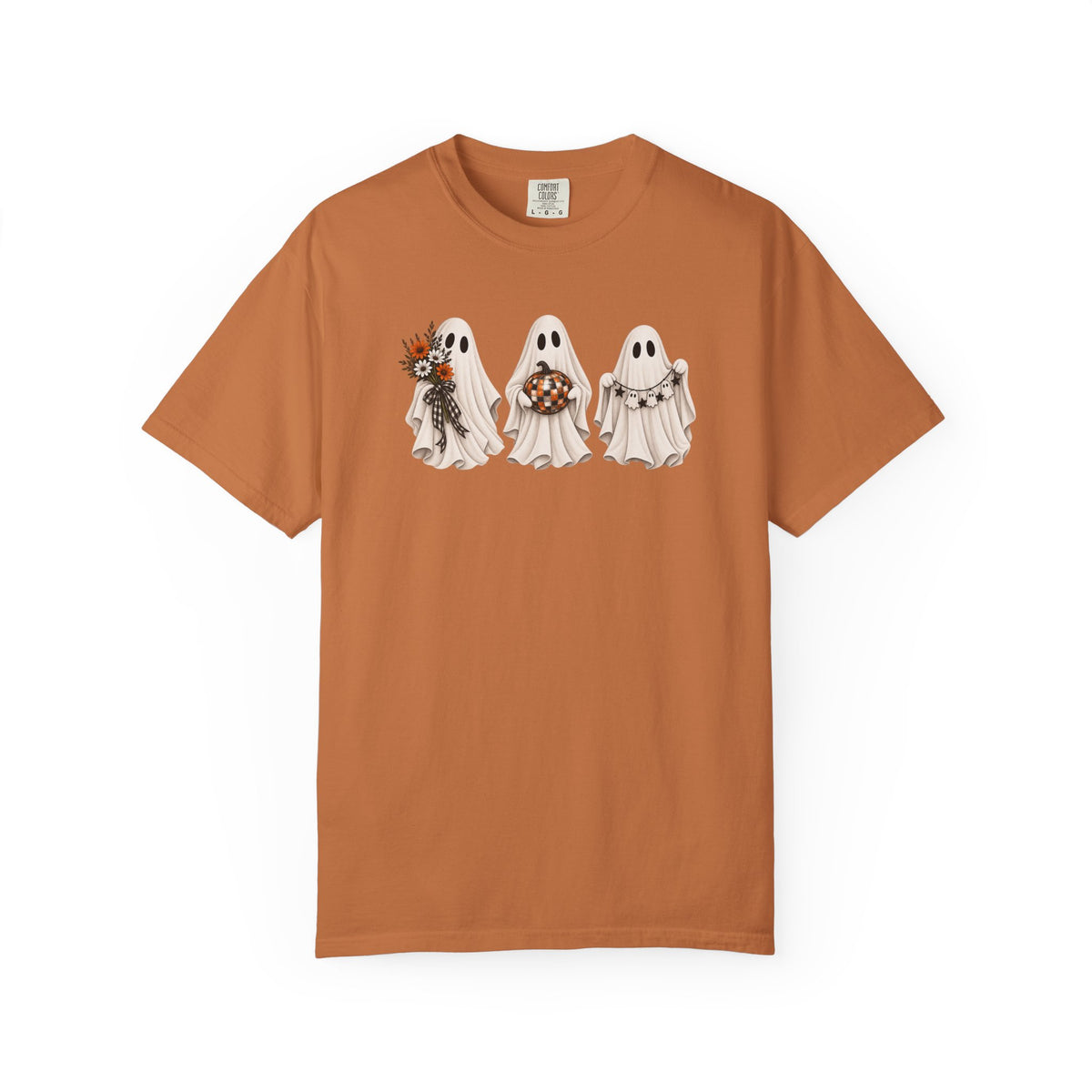 Ghost Trio Halloween T-Shirt — Cute Spooky Costume Candy Design