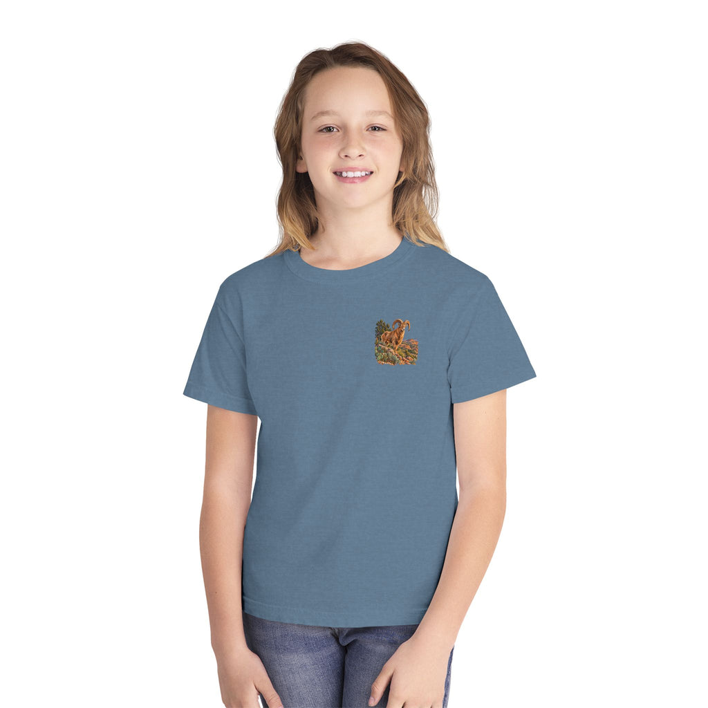 Youth Tee — Caprock Critters Desert Bighorn Ram