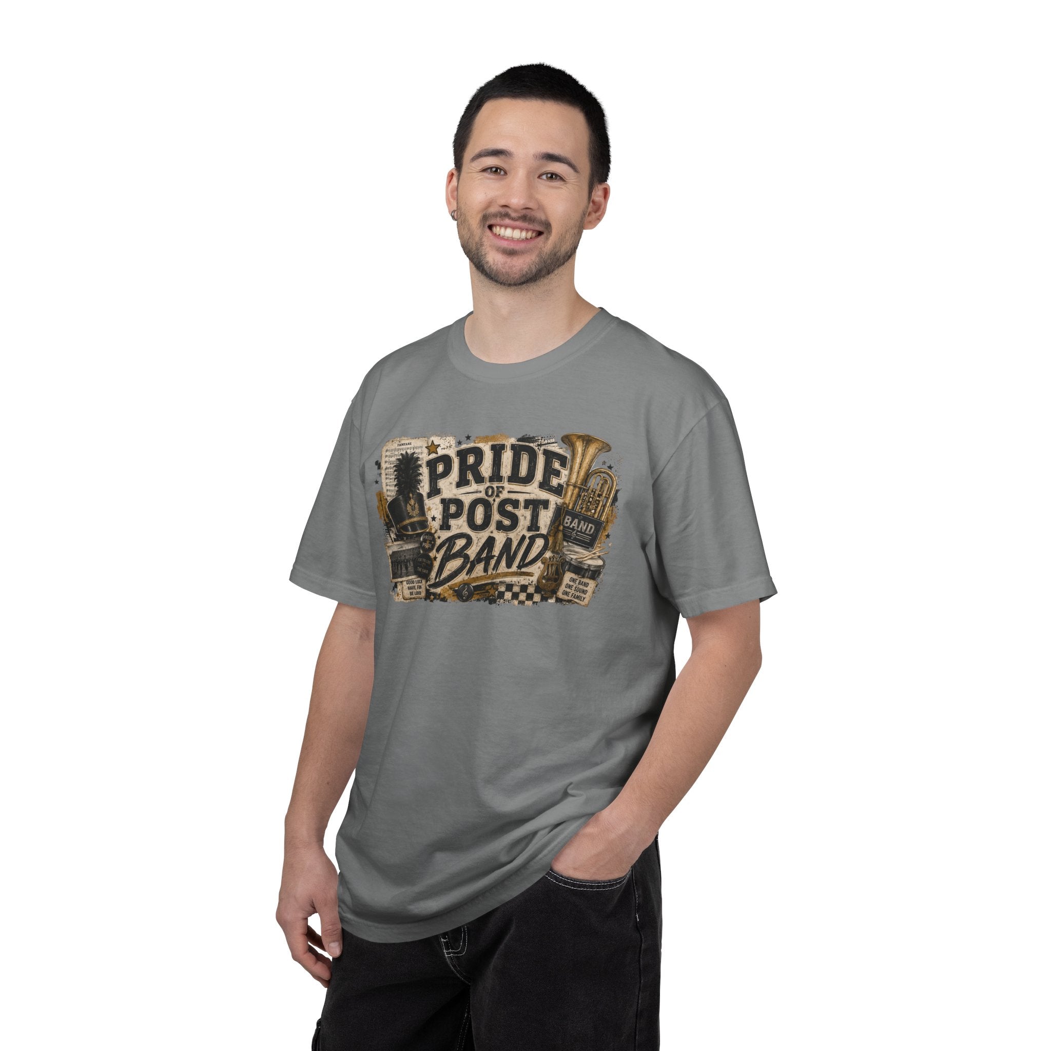 Pride of Post Band T-Shirt — Vintage Marching Band Tee