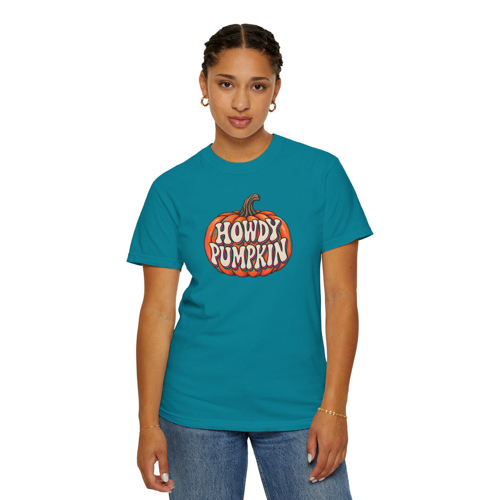 Howdy Pumpkin T-Shirt — Fall Western Graphic Tee