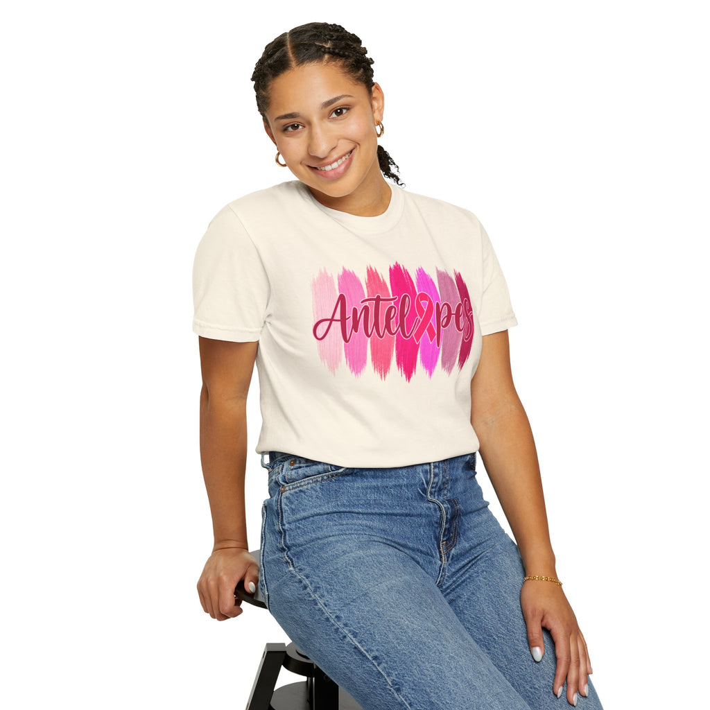Antelopes Pink Brushstroke T-Shirt