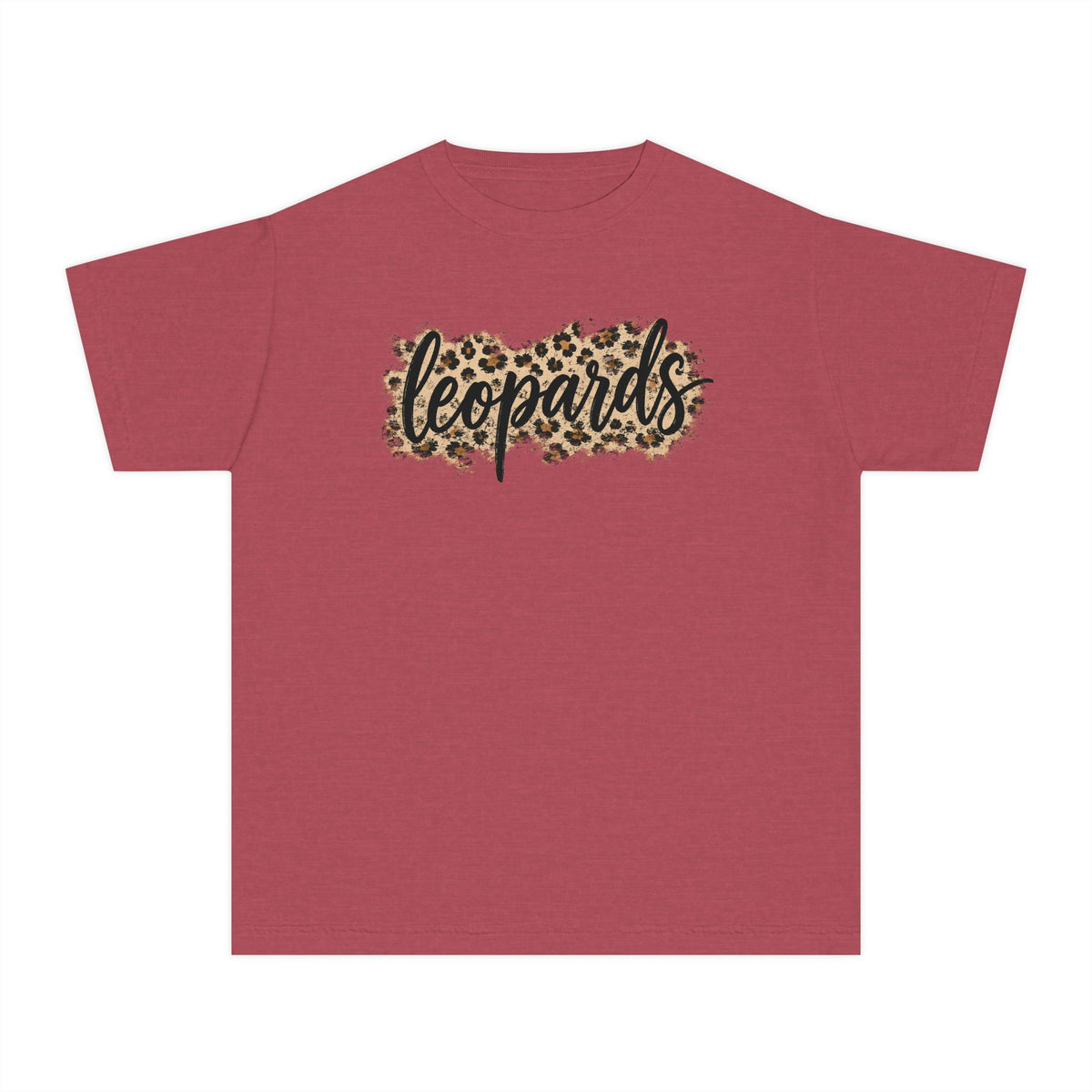 Leopards Youth Tee — Leopard Print Team Shirt