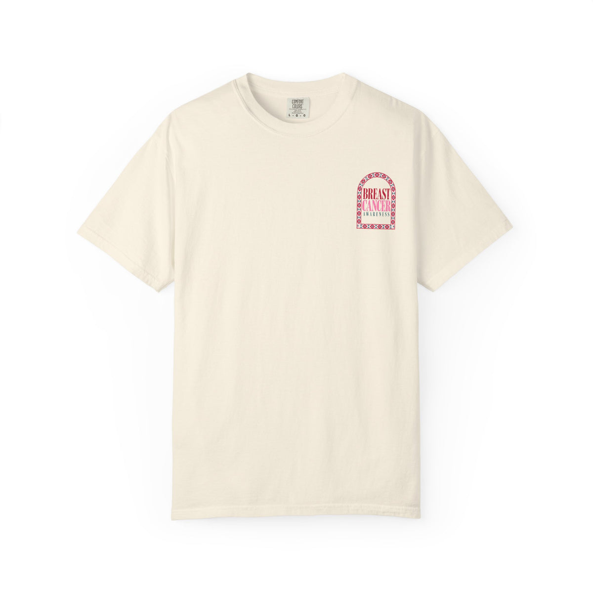 Breast Cancer Awareness T-Shirt — Pink Arch Design