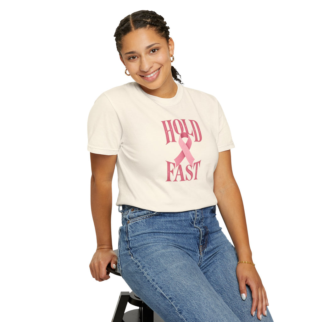 Hold Fast Pink Ribbon T‑Shirt