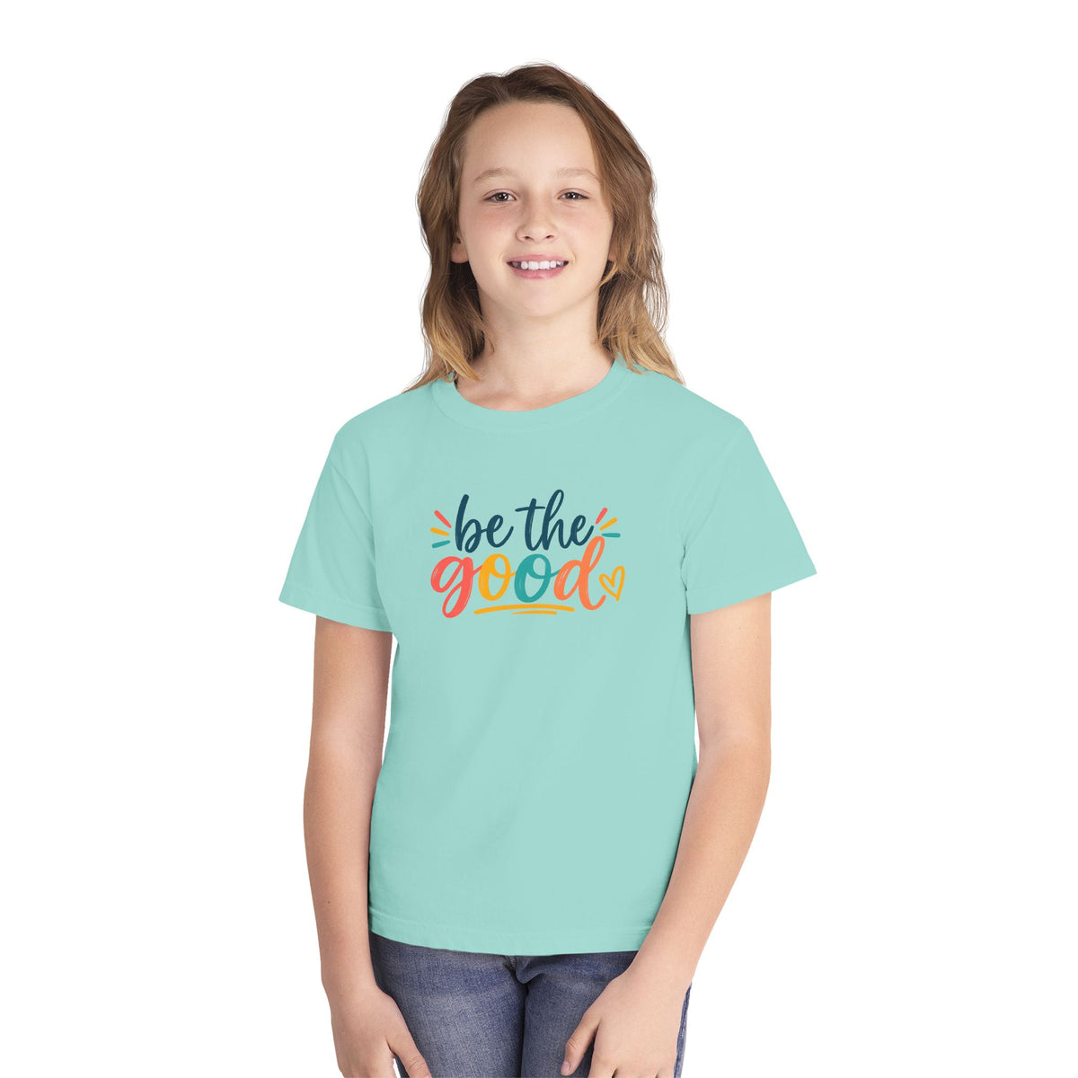 Be The Good Youth T-Shirt — Colorful Inspirational Kids Tee