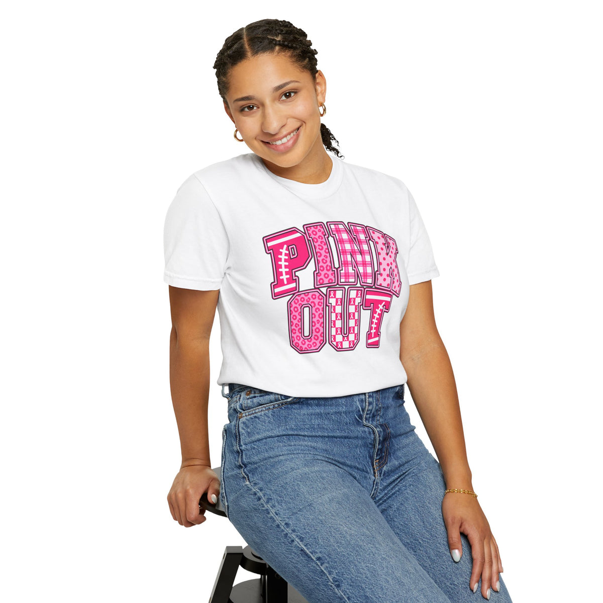 Pink Out T-Shirt — Breast Cancer Awareness Graphic Tee