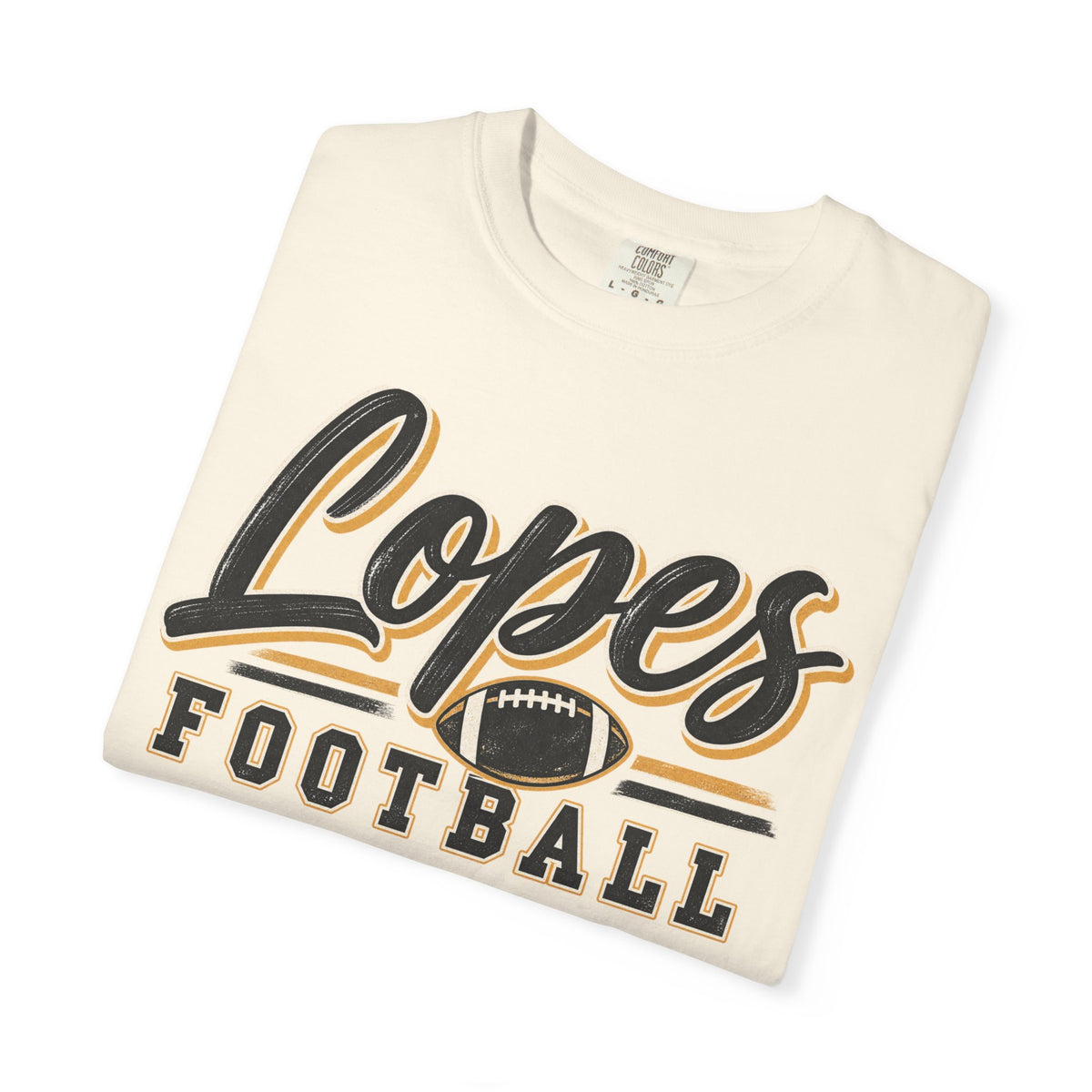 Lopes Football T-Shirt — Vintage Script Team Tee
