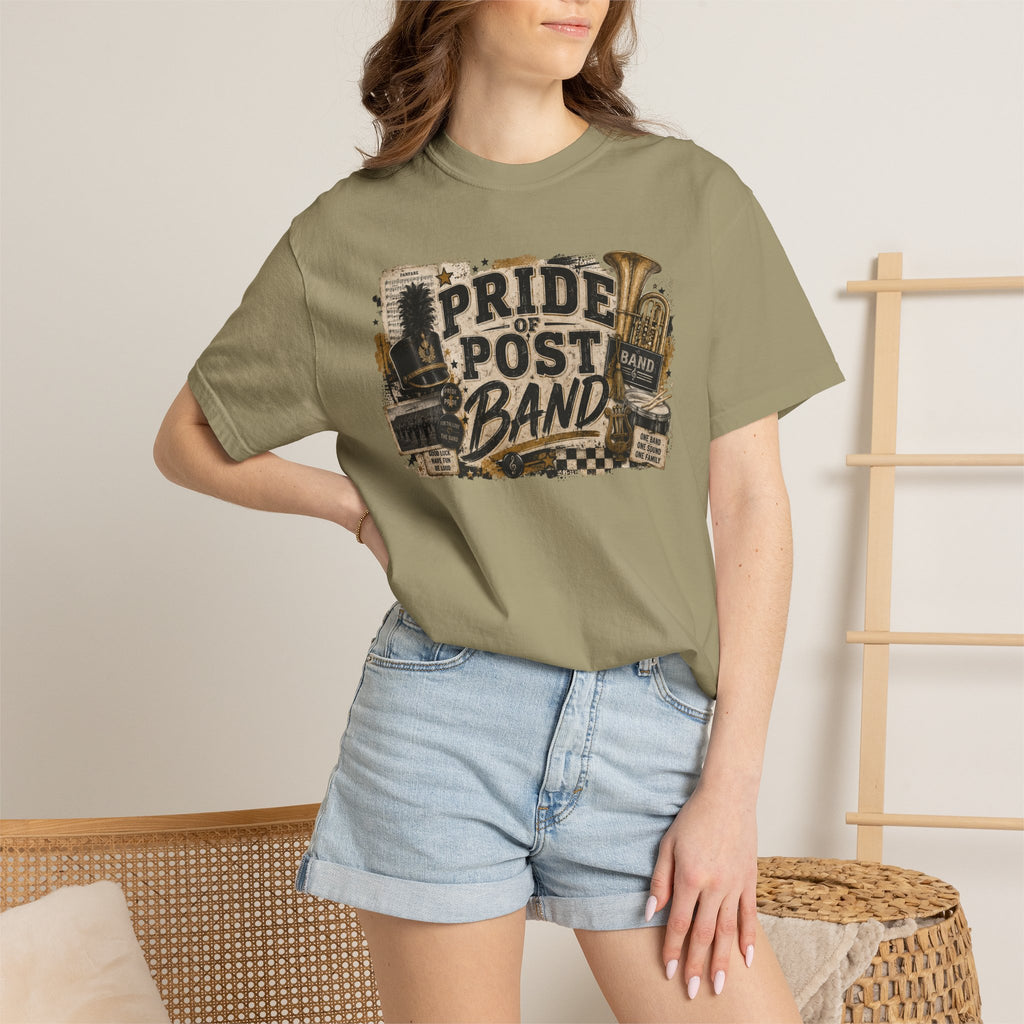 Pride of Post Band T-Shirt — Vintage Marching Band Tee