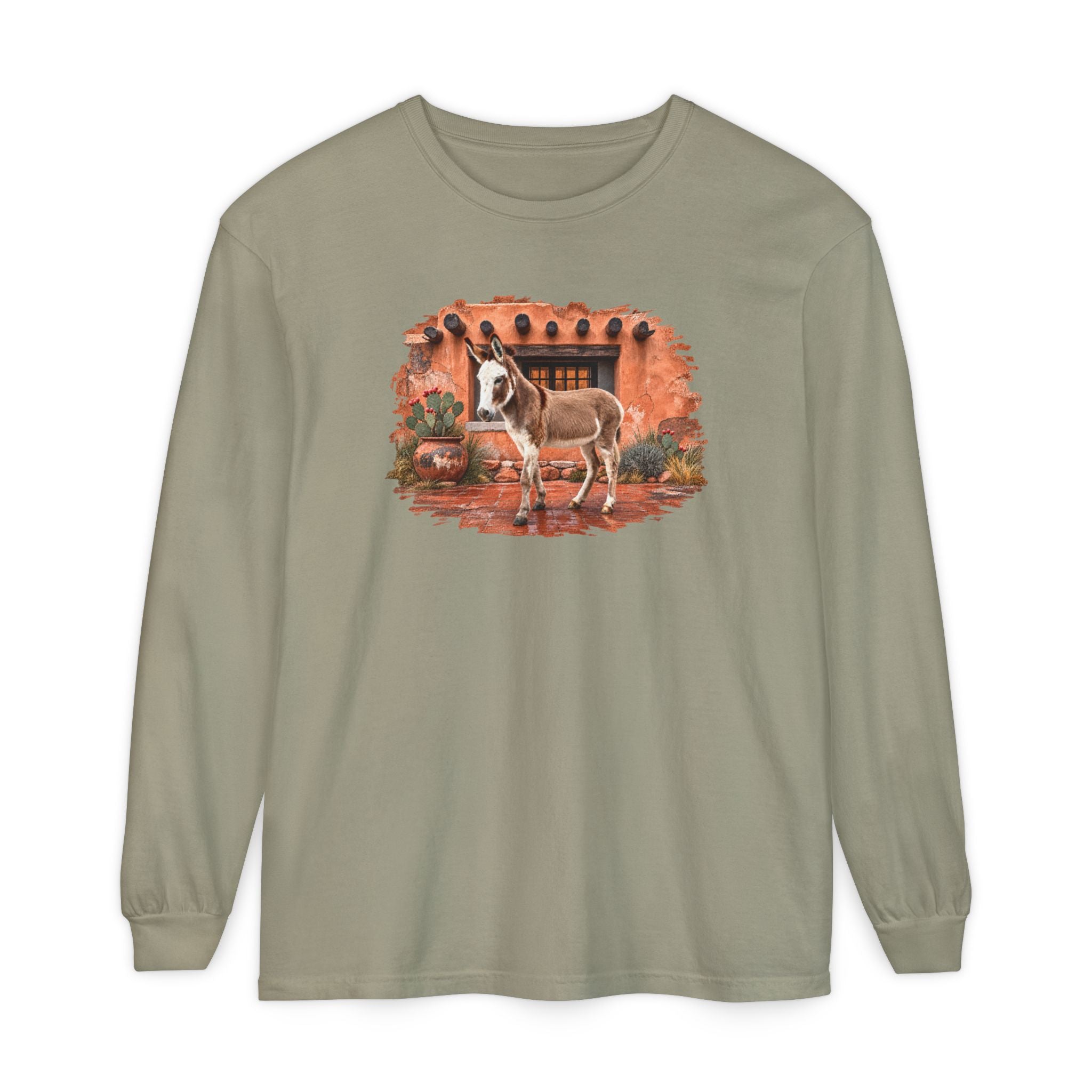 Southwestern Donkey Long Sleeve Tee
