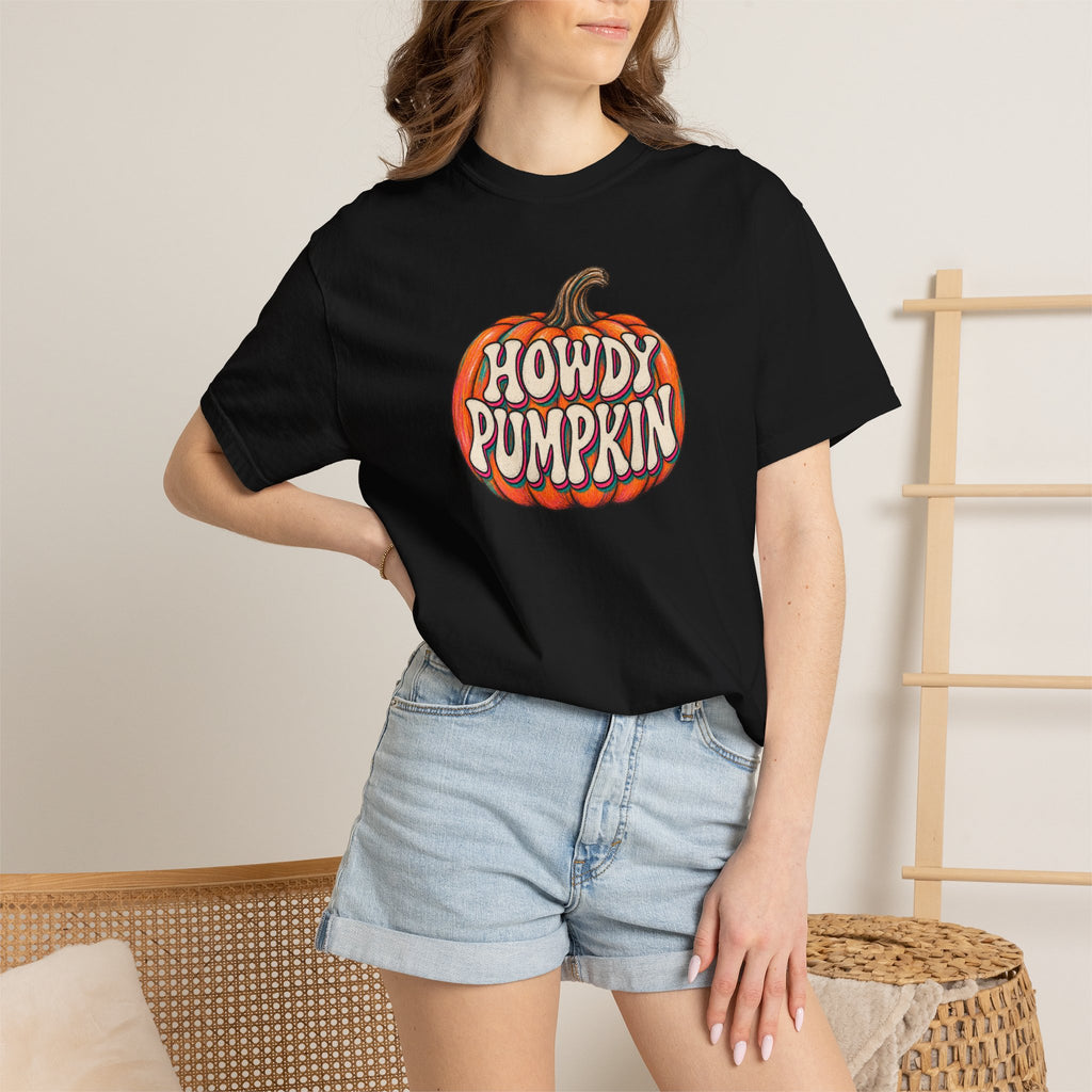 Howdy Pumpkin T-Shirt — Fall Western Graphic Tee