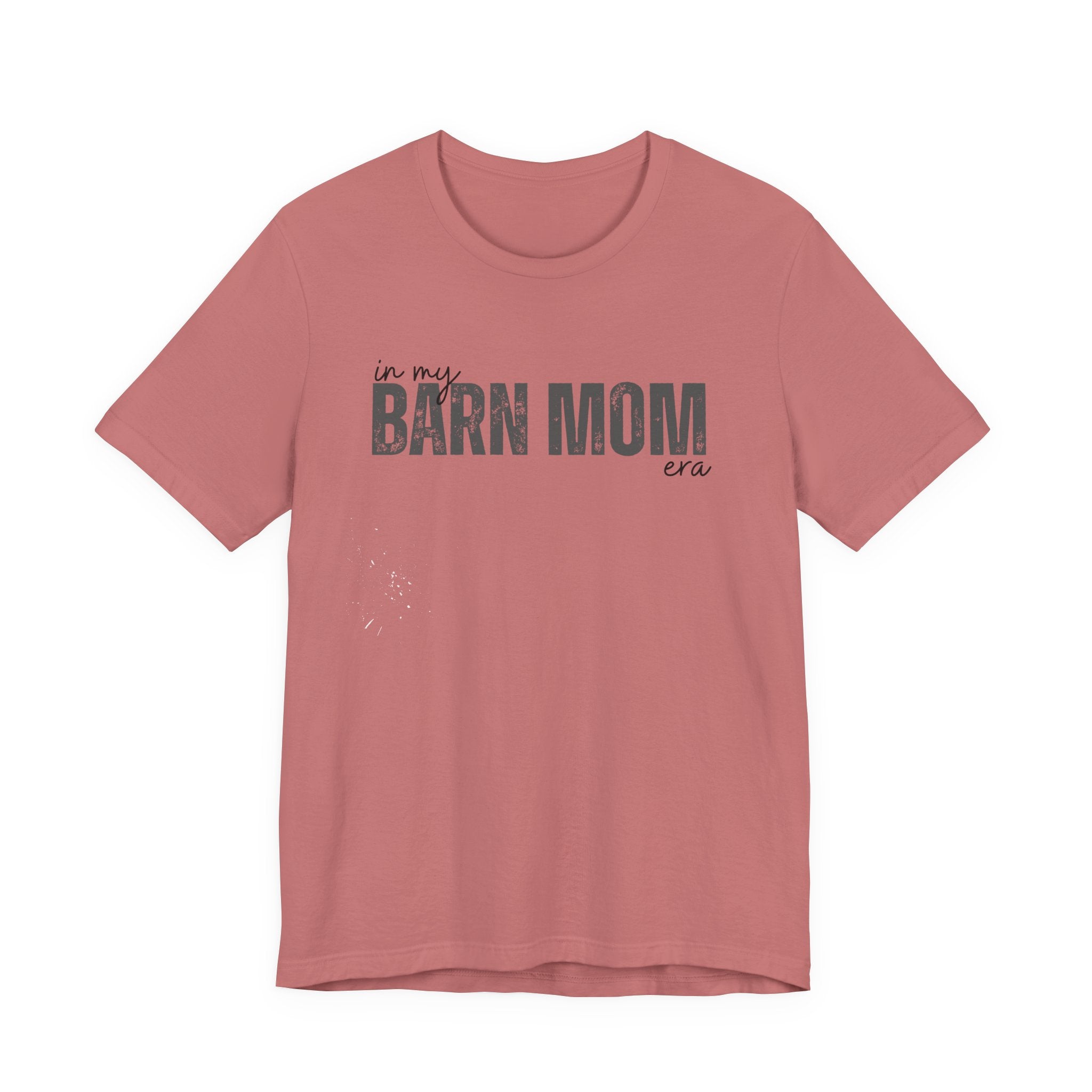 Barn Mom T‑Shirt – Vintage Rustic Farm Mom Tee