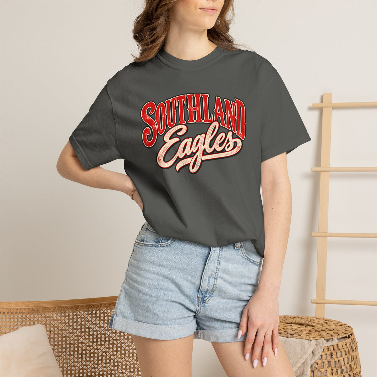 Southland Eagles Vintage Script T-Shirt