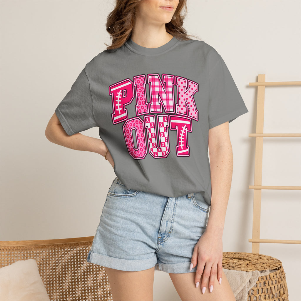 Pink Out T-Shirt — Breast Cancer Awareness Graphic Tee