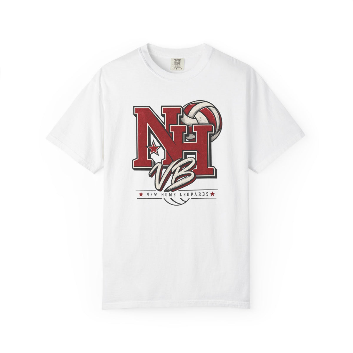 NH VB Volleyball Team T‑Shirt — New Hope Leopards School Spirit Tee