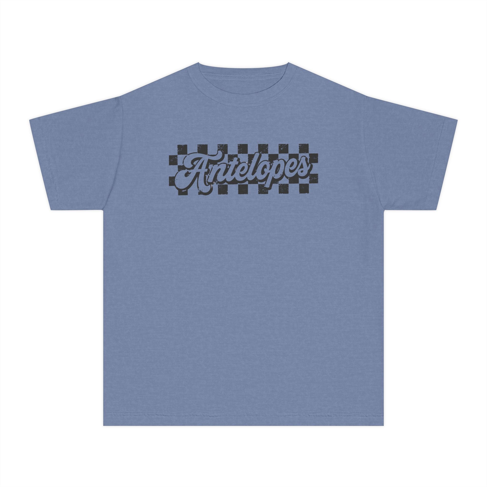 Antelopes Checkerboard Youth Tee