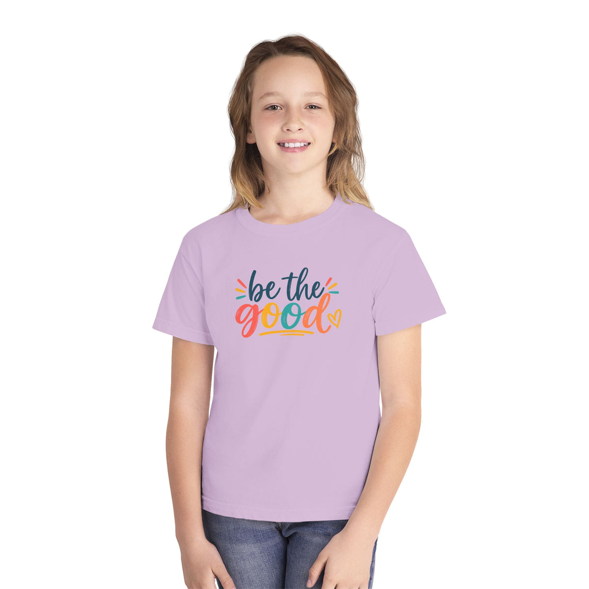 Be The Good Youth T-Shirt — Colorful Inspirational Kids Tee