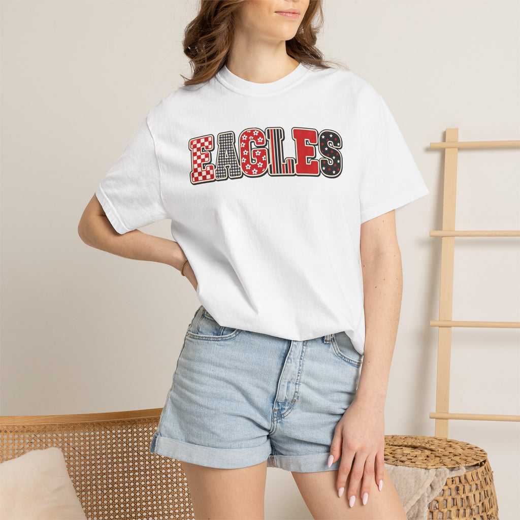 Eagles Retro Lettering Graphic T-Shirt