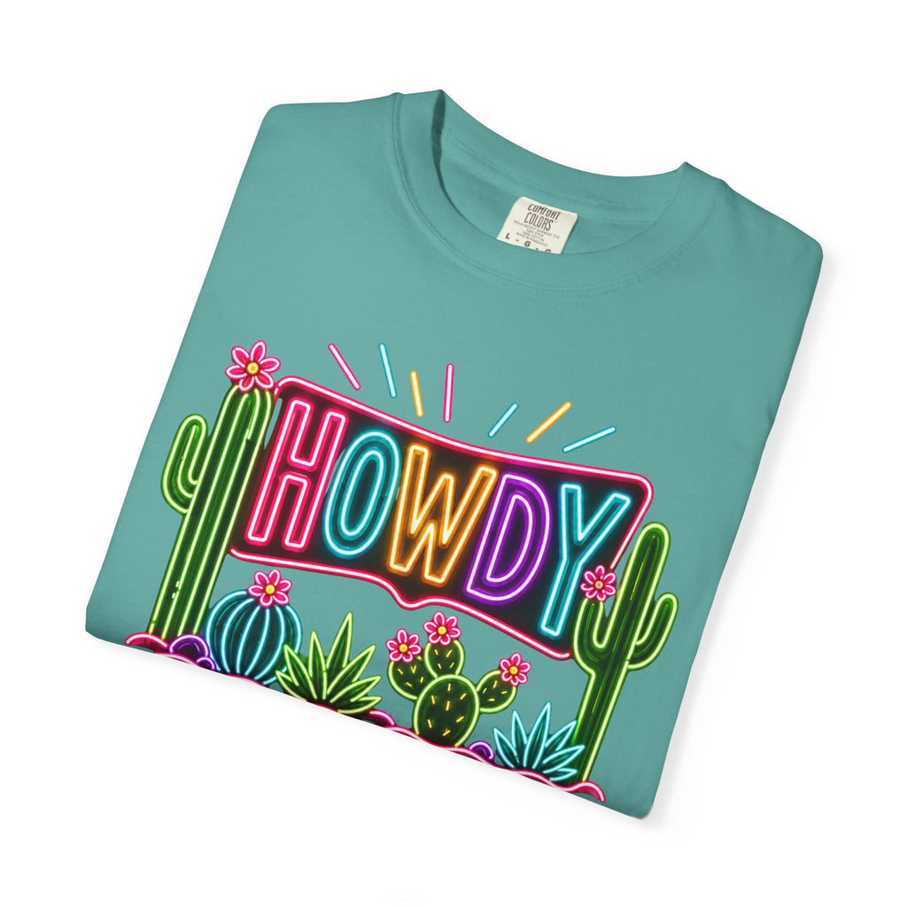 Neon Howdy Cactus T-Shirt